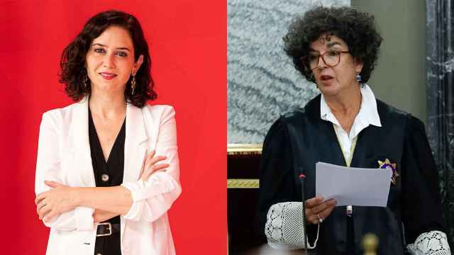 Isabel Díaz Ayuso y María Ángeles Sánchez Conde.