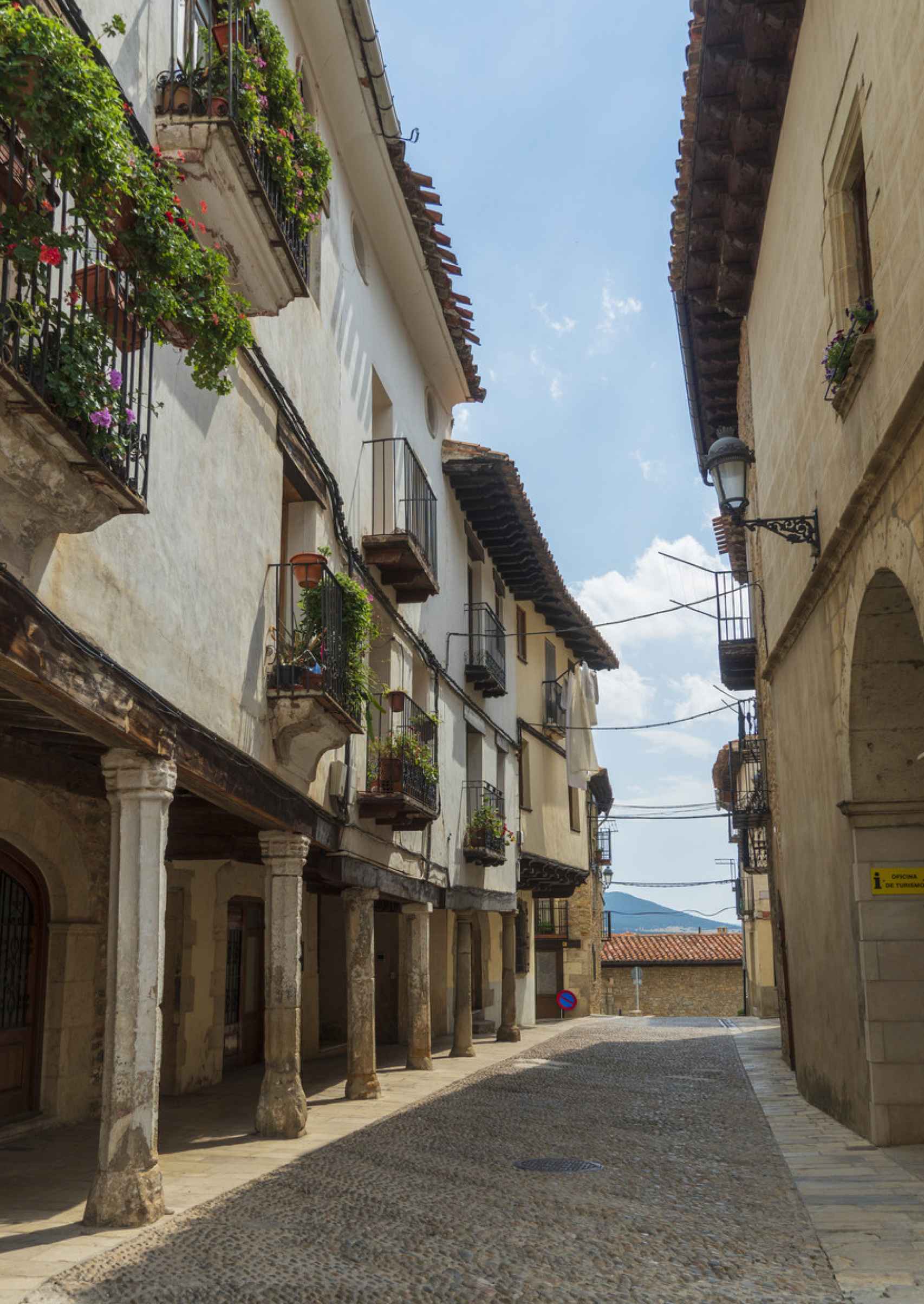 Mosqueruela, pueblo de Teruel (Aragón).