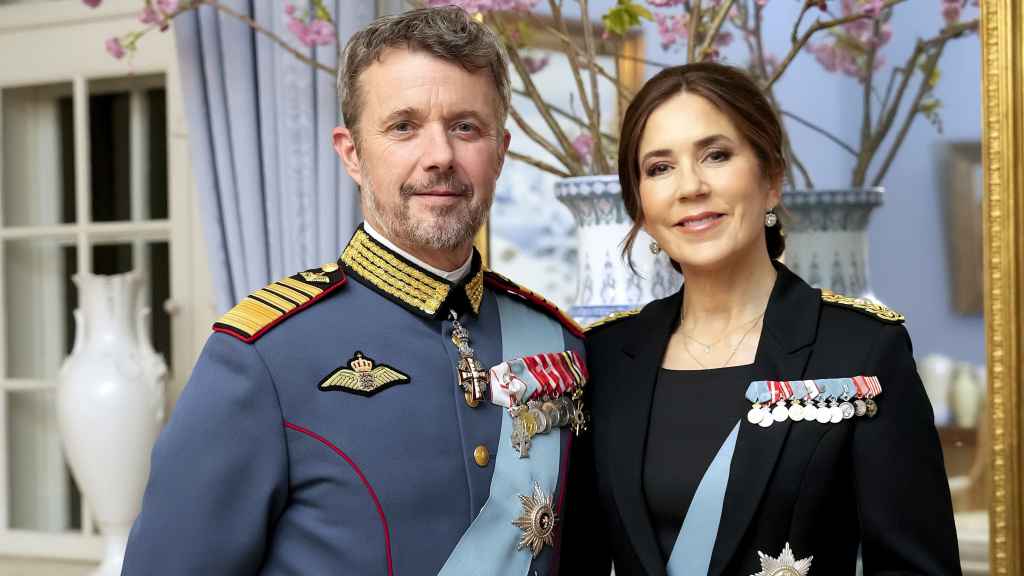 Federico y Mary de Dinamarca, el 12 de marzo de 2024.