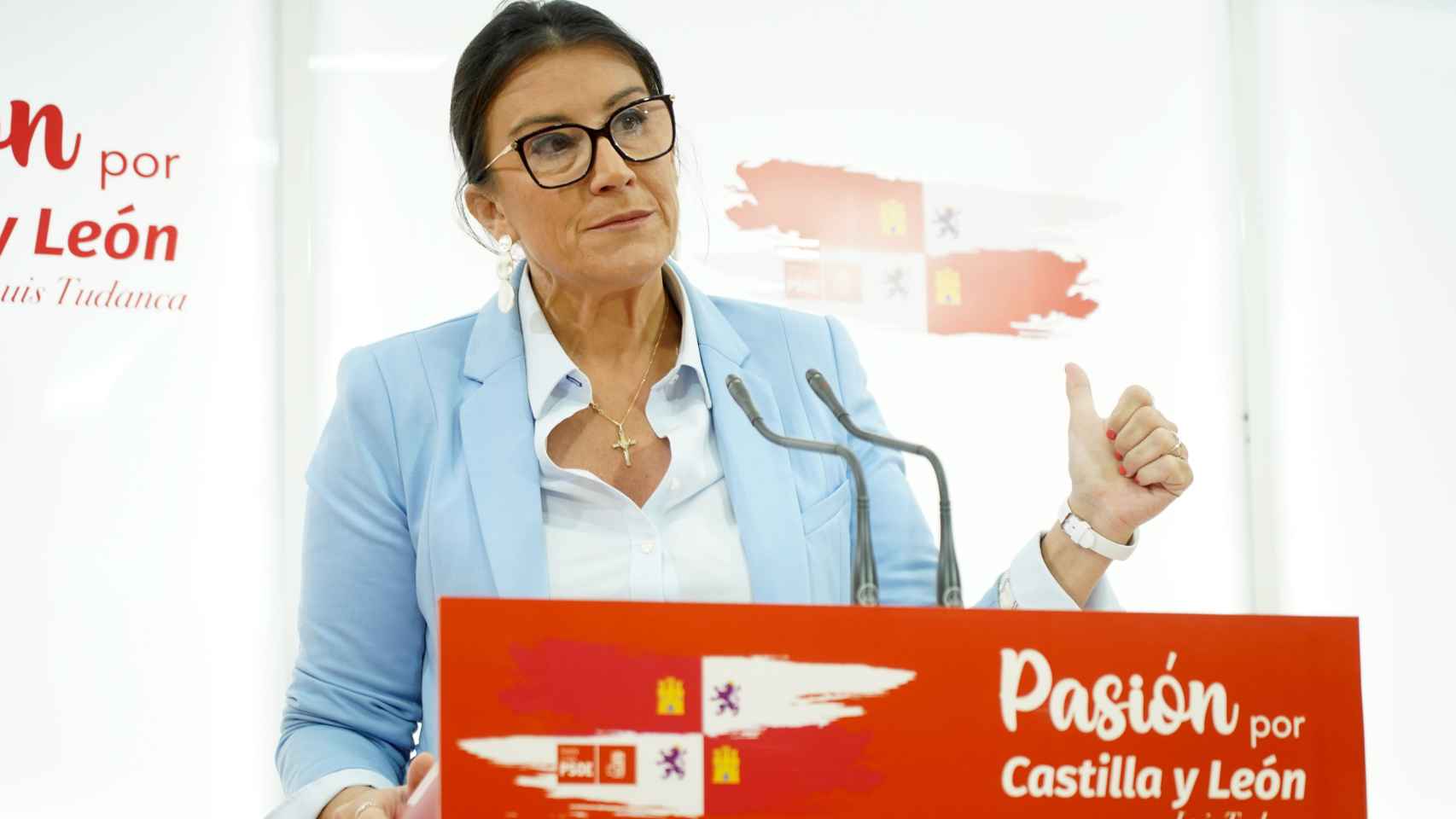 La secretaria de Organización del PSOECyL, Ana Sánchez, presenta la III Escuela de Gobierno del PSOE de Castilla y León