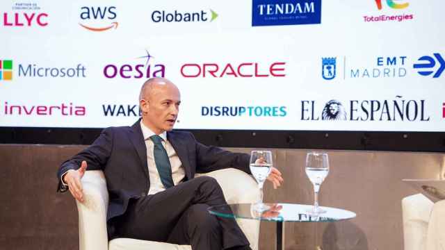 Óscar García Maceiras, CEO de Inditex, en el IV Foro Económico Español Wake Up, Spain!, organizado por EL ESPAÑOL, Invertia y Disruptores.