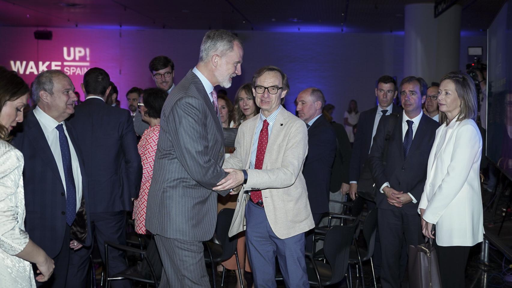 El Rey Felipe VI, presente en la jornada matinal.