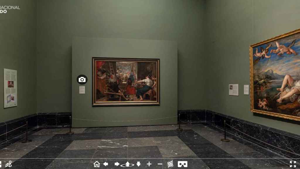 Las Hilanderas de Velázquez en visita virtual
