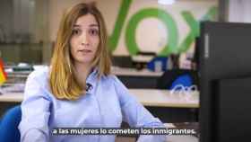 Fragmento del vídeo de campaña de Vox para las elecciones catalanas.