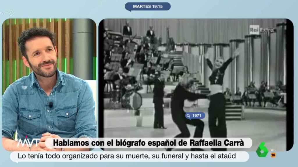 El periodista Pedro Ángel Sánchez en 'Más vale tarde'.