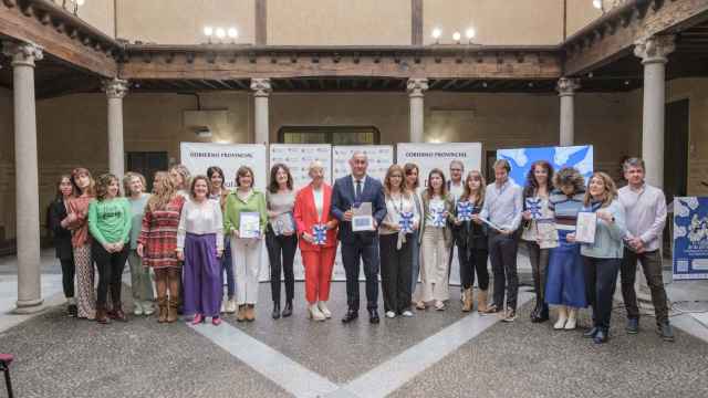 Campaña de difusión de los Servicios Sociales presentada por el presidente de la Diputación de Segovia, Miguel Ángel de Vicente