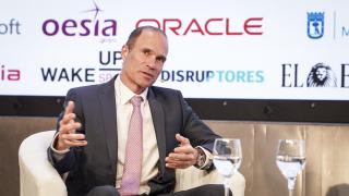 Jorge Lanza, CEO de Exolum, durante su intervención en la segunda jornada del Wake Up, Spain 2024! 'Las grandes oportunidades de España en una Europa en cambio'.