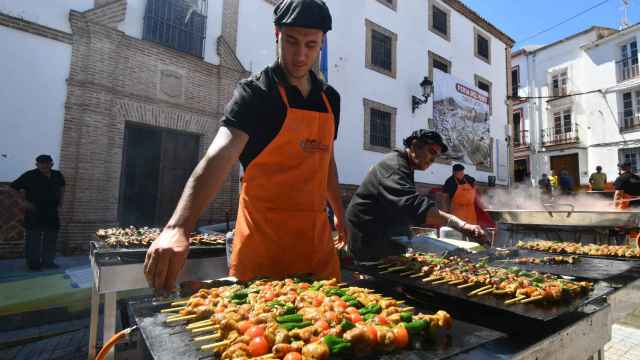 Feria del Pavo en Cañete la Real.