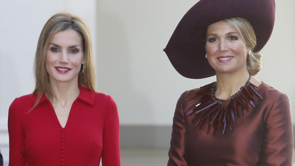 Letizia y Máxima, en una foto de archivo.