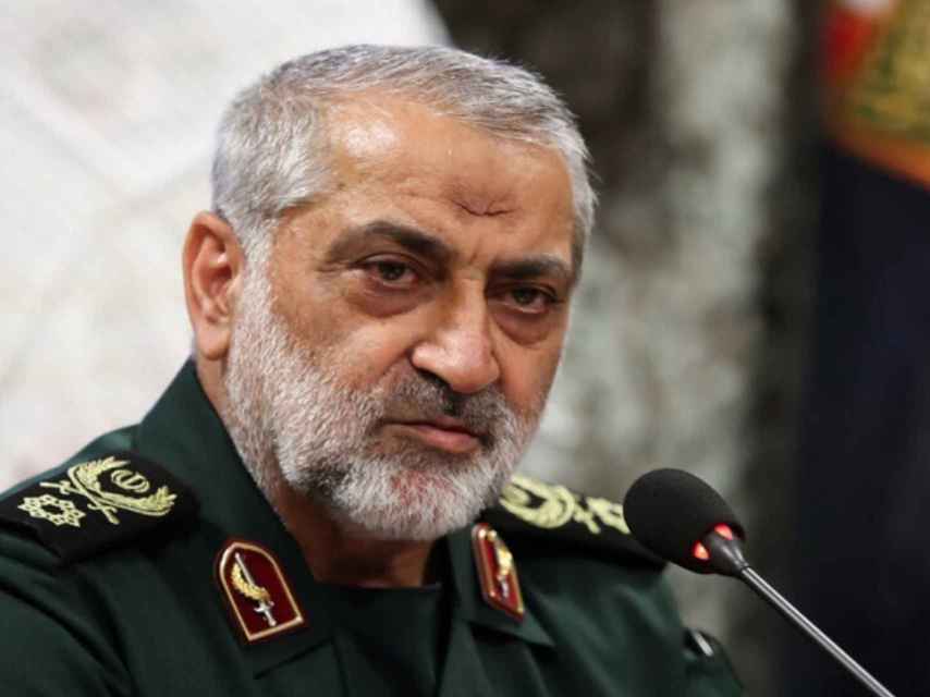 El general de brigada y portavoz de las Fuerzas Armadas de Irán, Abolfazl Shekarchi.