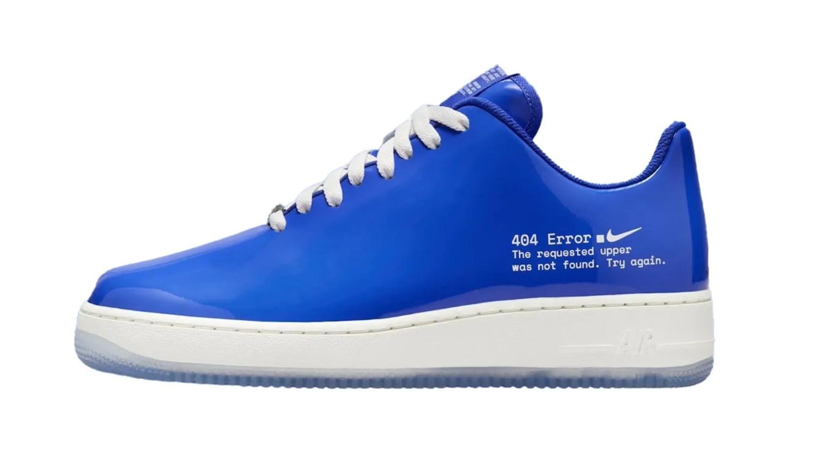 Las zapatillas Nike Air Force 1 Low 404 Error.