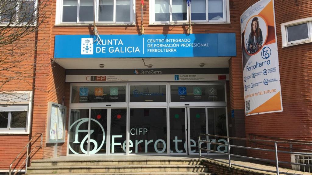 Fachada del Centro Integrado de Formación Profesional Ferrolterra.