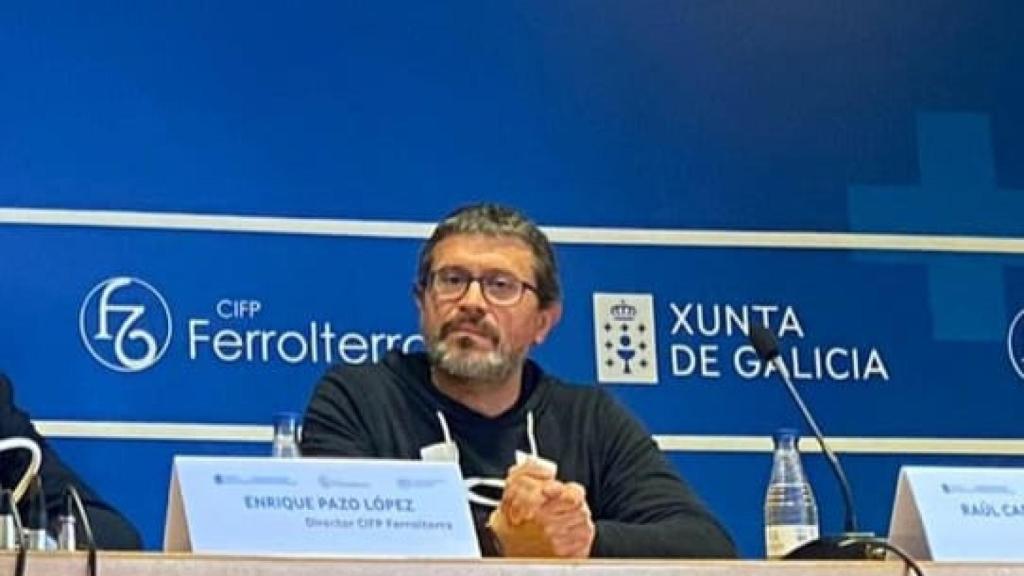 El fenés Raúl Cabarcos en una conferencia.