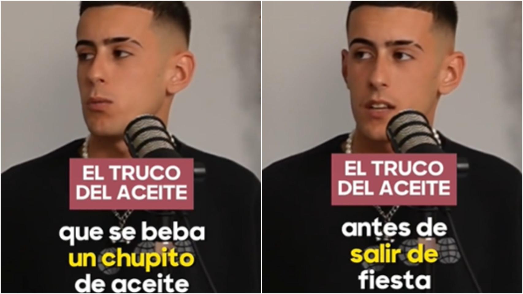 El truco de 'El Cejas' para no emborracharse.