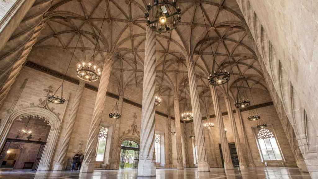 Lonja de la Seda de Valencia, Patrimonio de la Humanidad por la UNESCO. EE