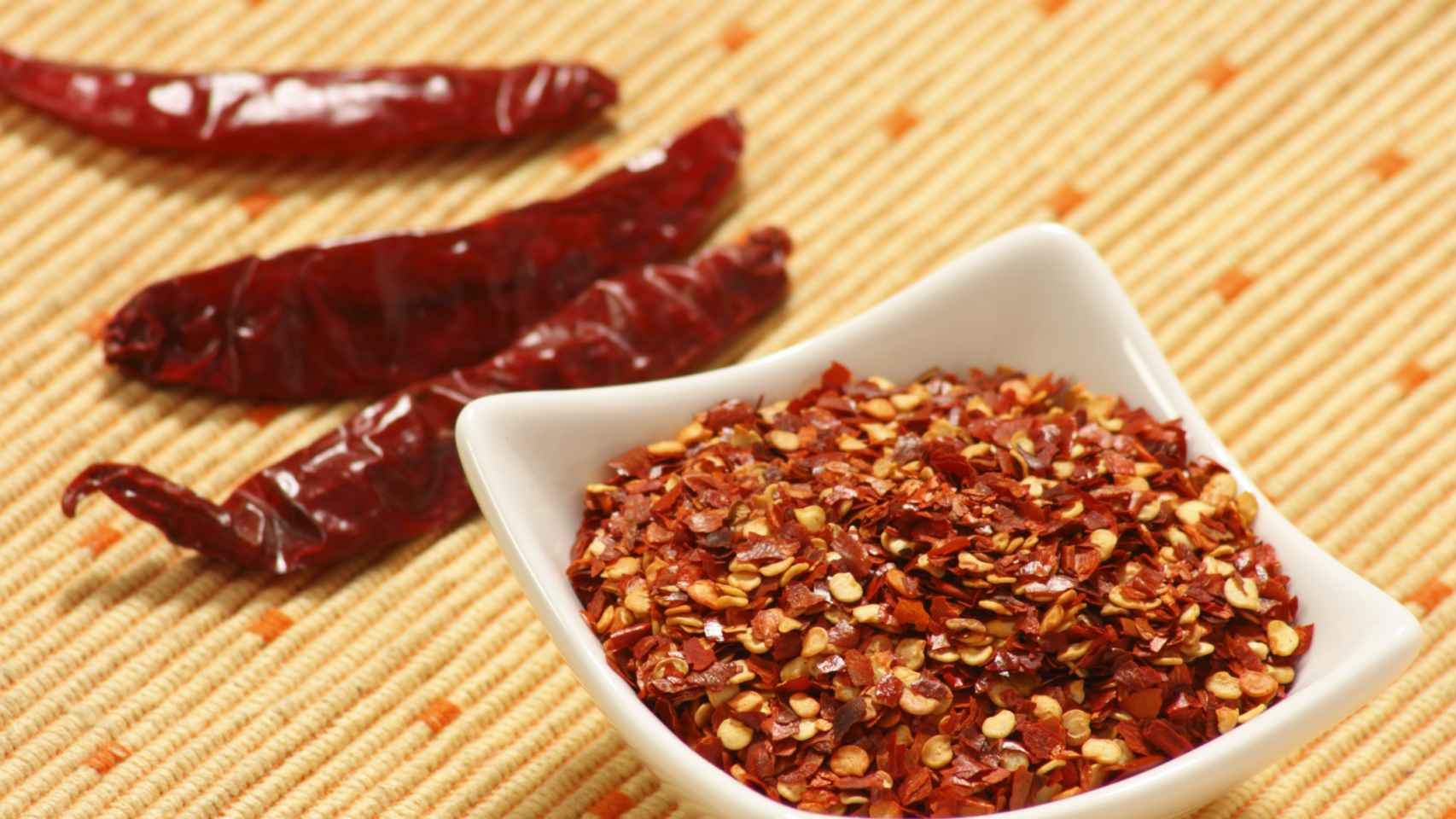 Copos de chile, el ingrediente principal de la salsa Lao Gan Ma