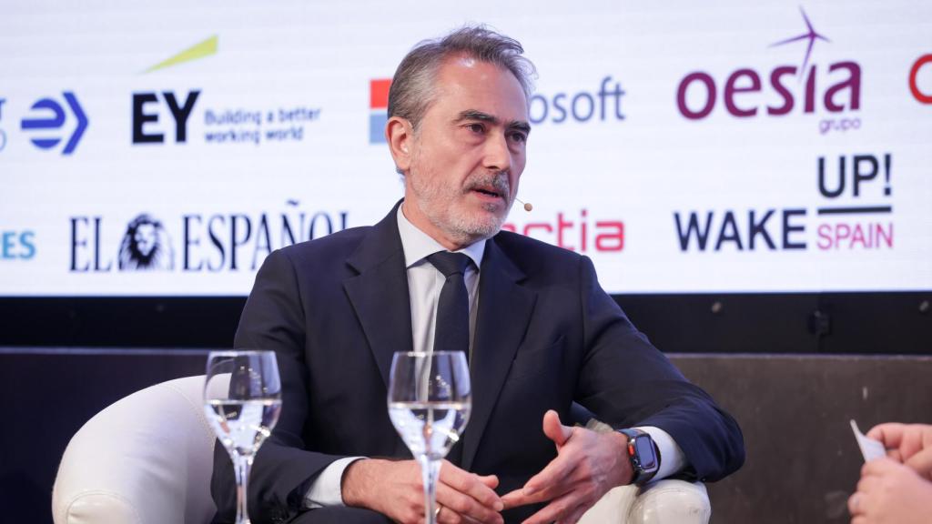 Ricardo Rojas, presidente de aviones comerciales de Airbus durante su intervención