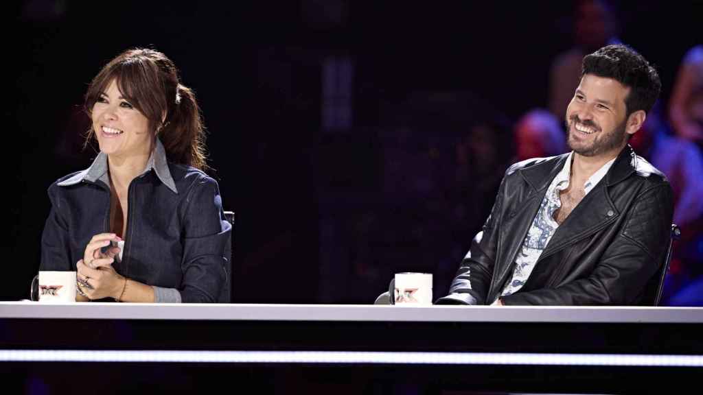 Vanesa Martín y Willy Bárcenas, durante las audiciones de 'Factor X'.