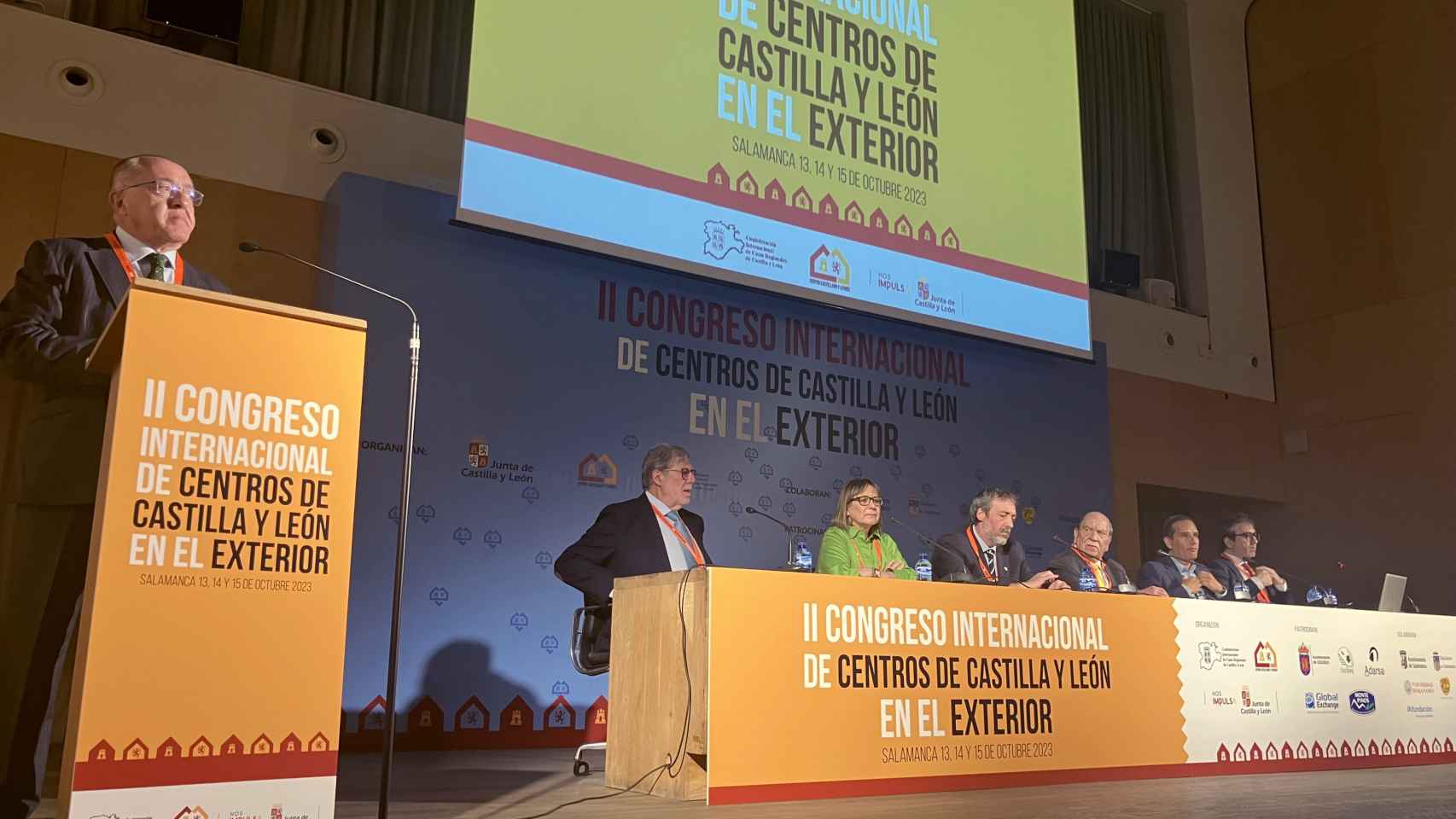 Imagen del II Congreso Internacional de Centros de Castilla y León en el Exterior.