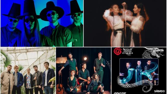 Estos son los cinco grupos que debutarán en julio en el Festival de Ortigueira (A Coruña)