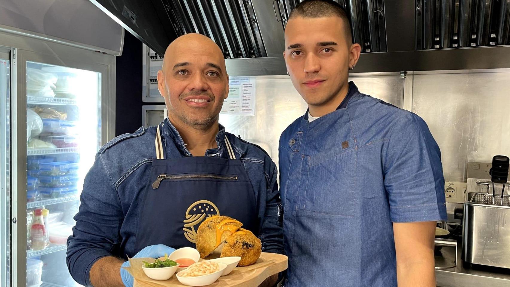 Luis y Daniel de Patty’s Streetfood en A Coruña.