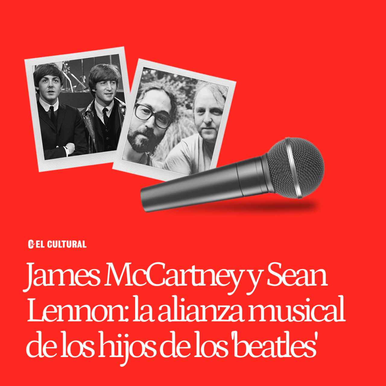 James McCartney y Sean Lennon: la alianza musical de los hijos de los 'beatles'