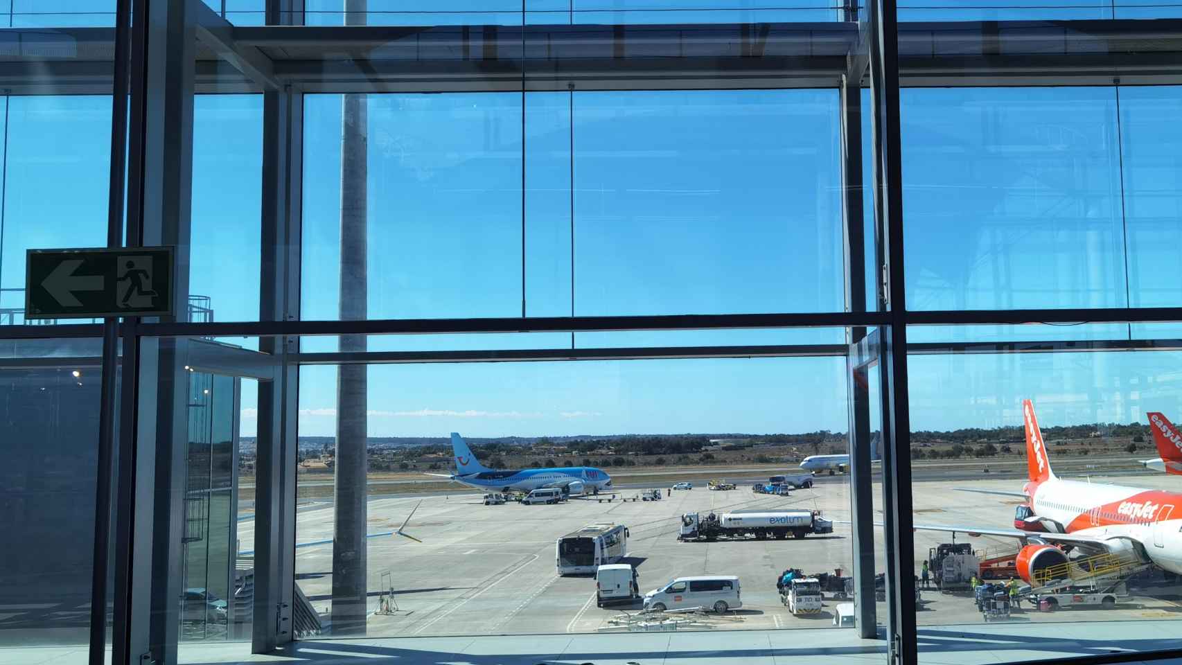Una vista del aeropuerto de Alicante - Elche Miguel Hernández.