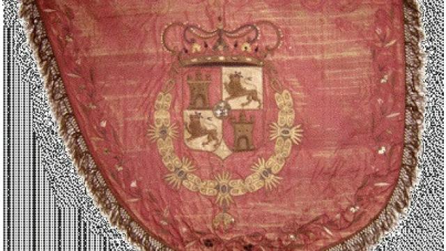Pendón de los Comuneros, que se encuentra custodiado en la Catedral de Salamanca