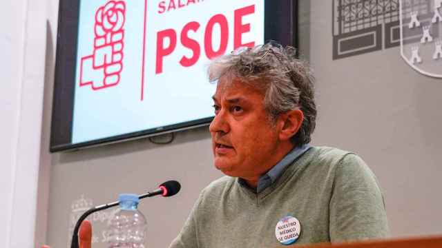 El portavoz socialista en la Diputación de Salamanca, Fernando Rubio