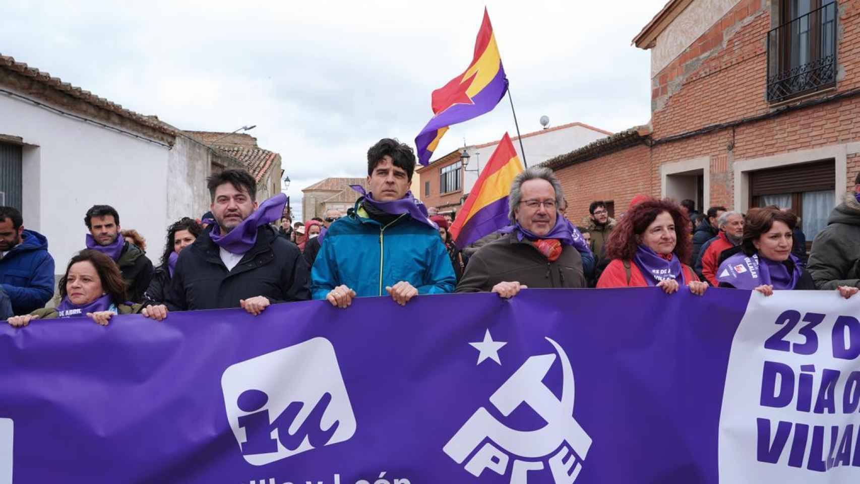 El alcalde de Zamora, Francisco Guarido, en Villalar por el Día de Castilla y León