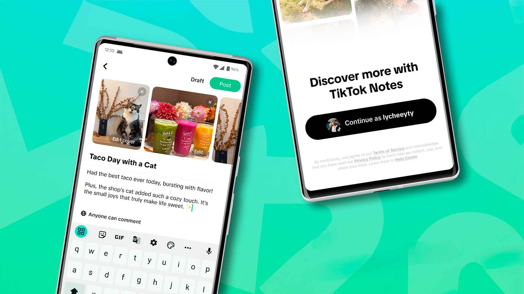 TikTok Notes se lanza oficialmente