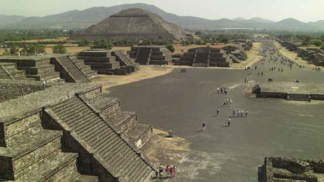 Zona arqueológica de Teotihuacán.