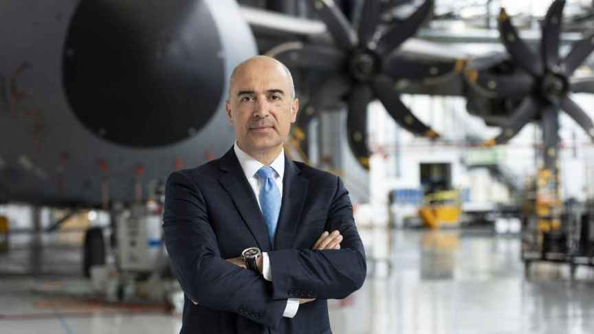 El vicepresidente de Airbus España, Francisco Javier Sánchez Segura.