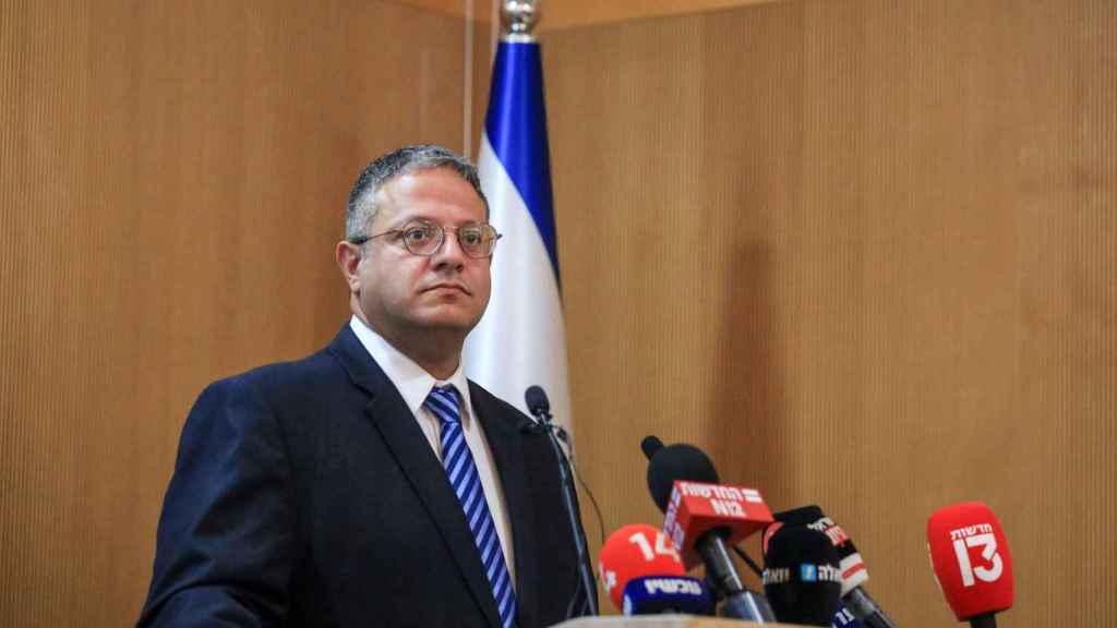 El ministro de Seguridad Nacional de Israel, el ultranacionalista a Itamar Ben Gvir, en una imagen de archivo.