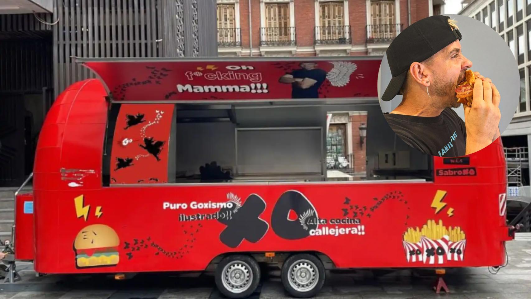 Un 'foodtruck' de Dabiz Muñoz con el producto que vuelve a Madrid.