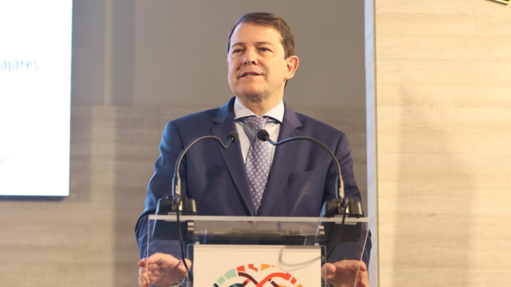 El presidente de la Junta, Alfonso Fernández Mañueco, en una imagen de archivo