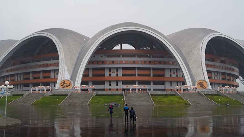 El Estadio  Rungrado Primero de Mayo, en Corea del Norte