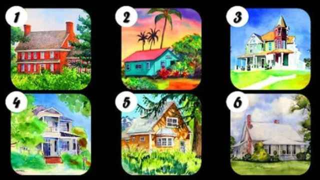 En esta imagen se aprecian seis casas, ¿cuál eliges?