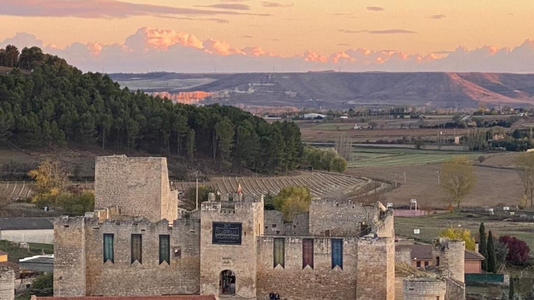 Imagen aérea de Trigueros del Valle