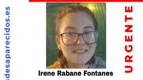 Irene Rabane, desaparecida el 19 de abril en Vigo.