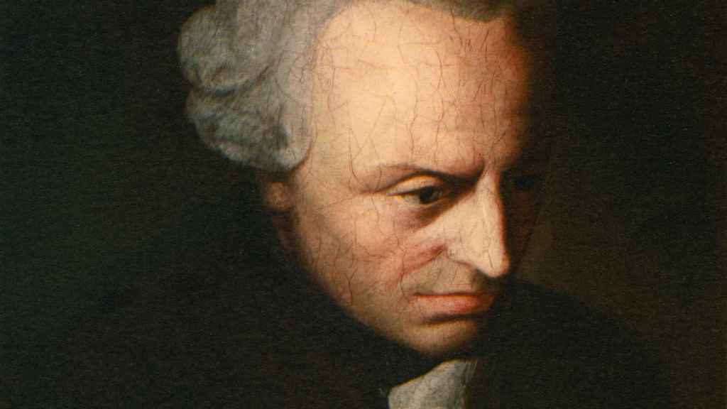 Retrato de Immanuel Kant, h. 1790. Autor desconocido, posiblemente Elisabeth von Stägemann.