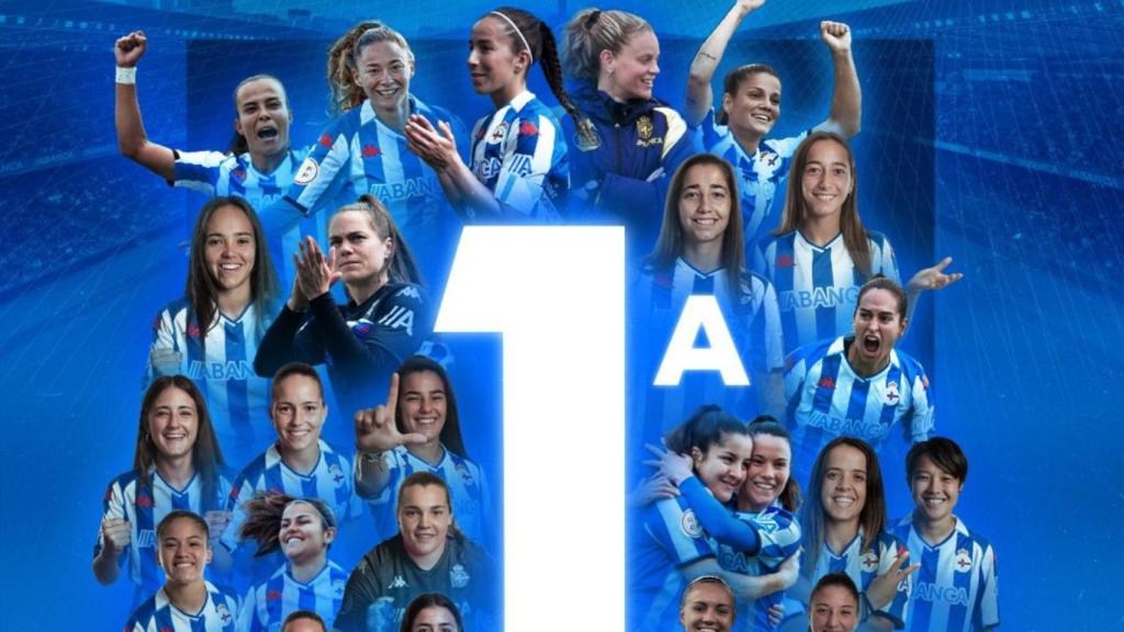 Deportivo 3 – Cacereño 1: El Dépor femenino asciende y regresa a la élite