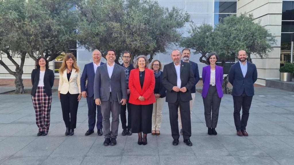 Visita de Mercedes Gómez a Repsol Technology Lab.