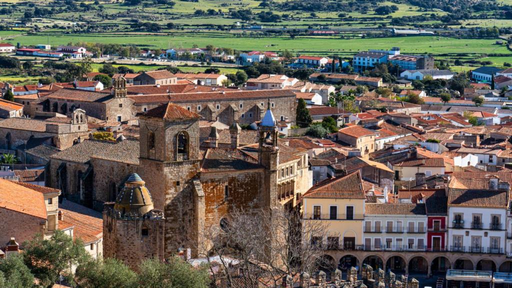 Ciudad medieval de Trujillo, Extremadura.