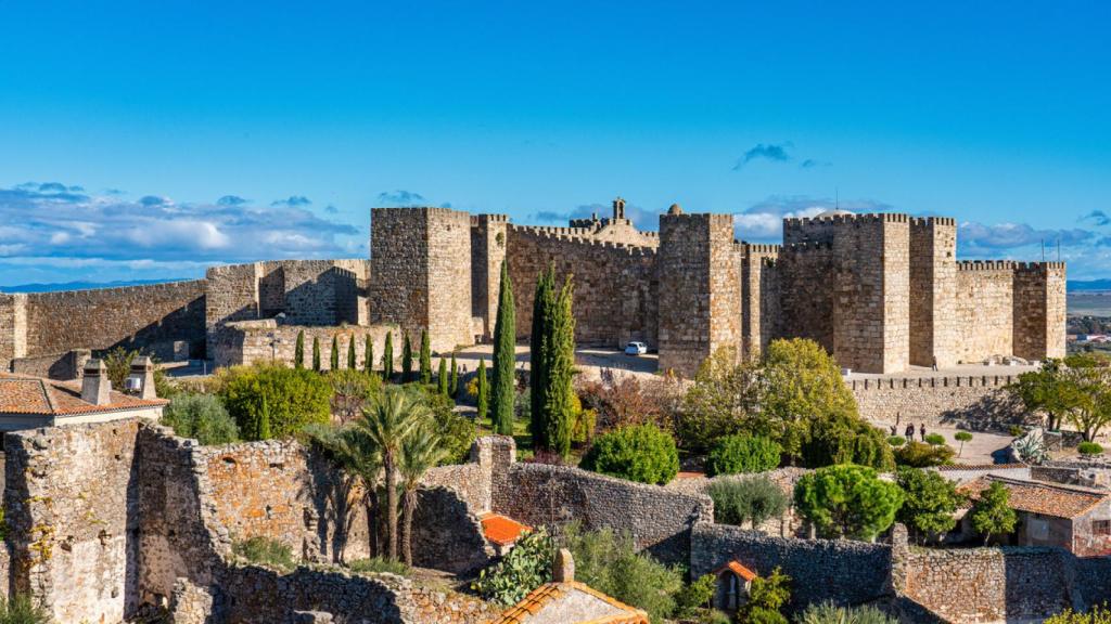 Castillo de Trujillo, en Cáceres, Extremadura.