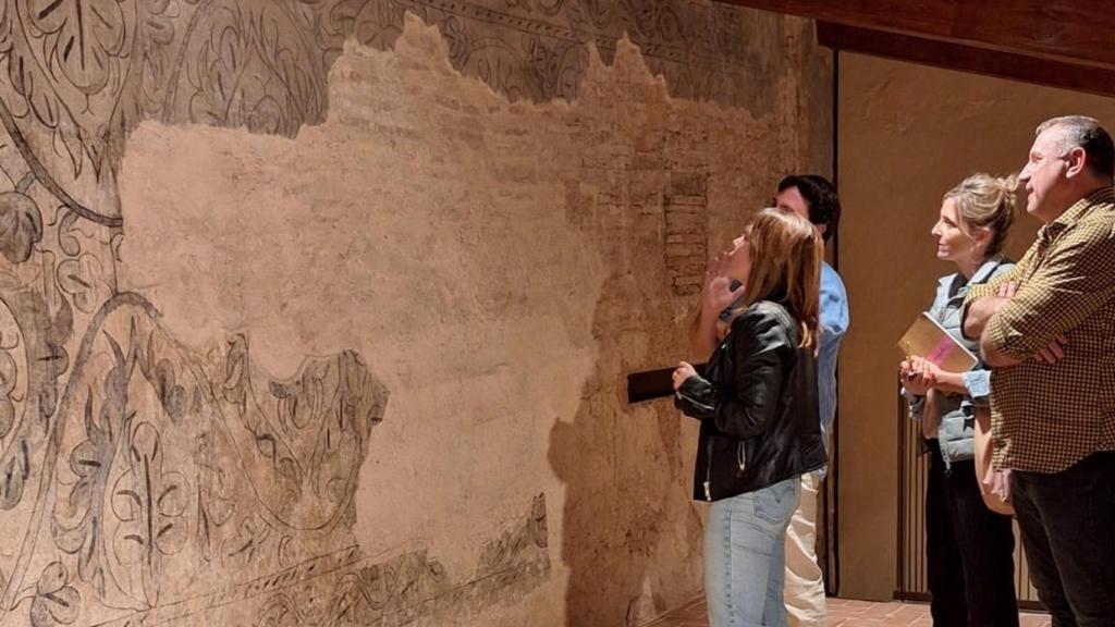 Las pinturas murales góticas halladas en Betxí. EE