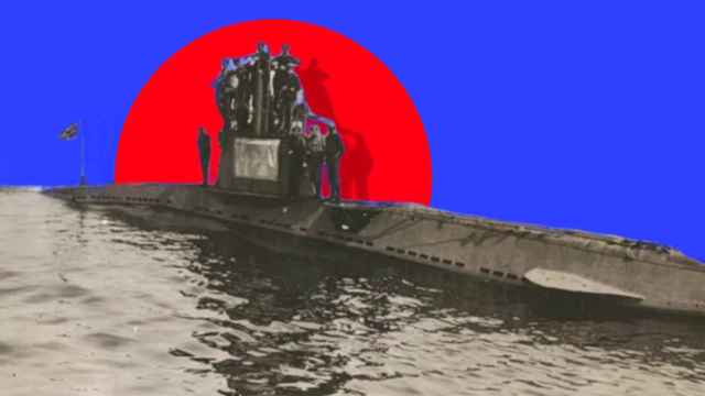 El submarino U-64.