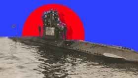 El submarino U-64.