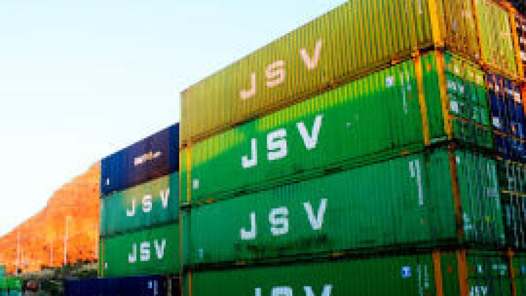 Contenedores de JSV Logistic.