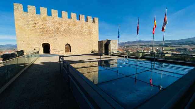 Terraza del Alcázar de los Condestables de Medina de Pomar